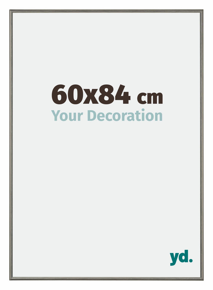 yd. Your Decoration - Bilderrahmen 60x84 cm - Bilderrahmen aus Aluminium mit Acrylglas - Antireflex