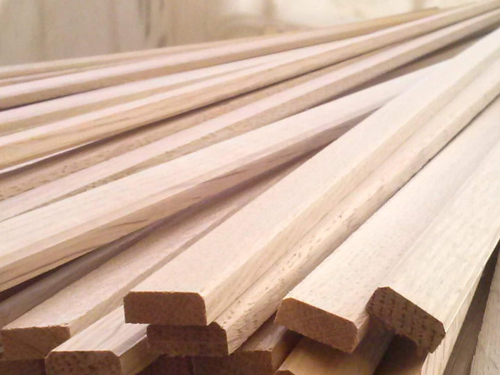 10 Nussbaumleisten 1000x44x8 mm