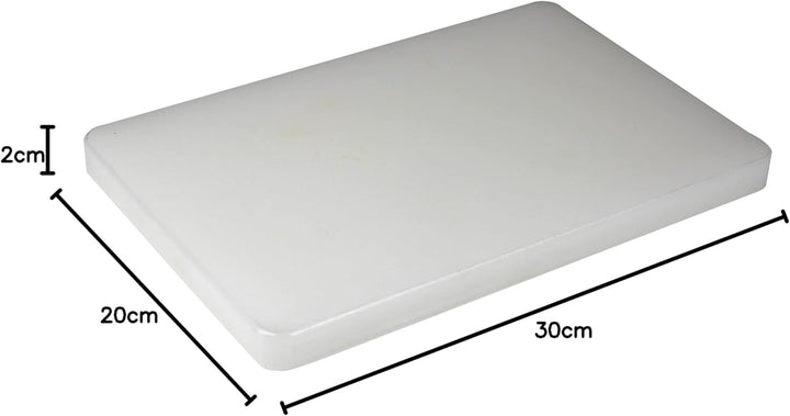 Jocca Schneidebretter aus Kunststoff, Polyethylen, professionell, 30 x 20 x 2 cm, 2 Stück