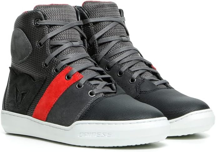 Dainese York D-WP Shoes, Motorradschuhe Wasserdicht Phantom Rot 36 EU, Phantom Rot 36 EU
