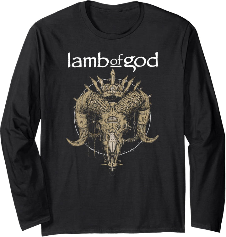 Lamb of God – Steam Skull Langarmshirt