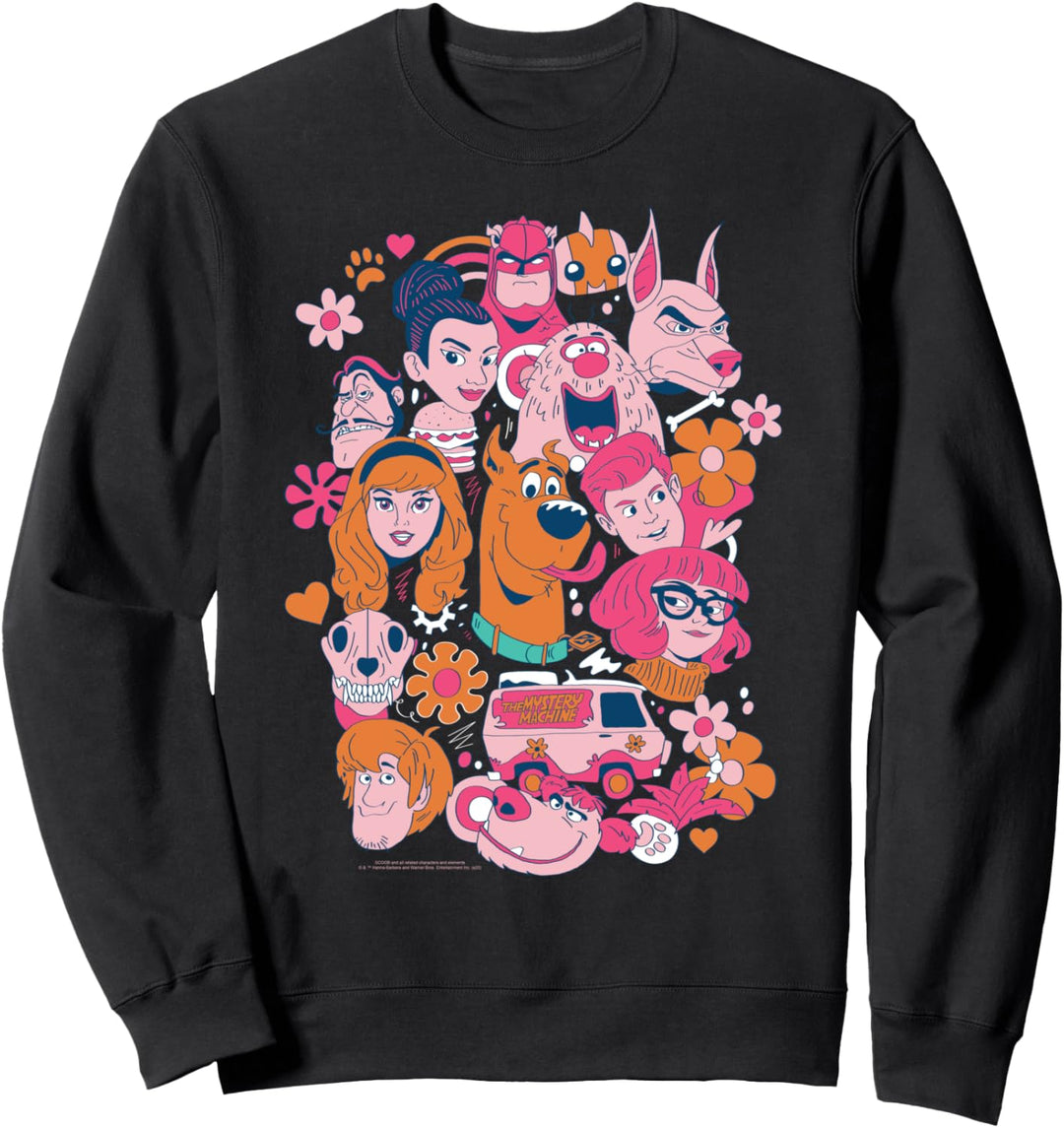 Scoob! Movie Character Collage Sweatshirt