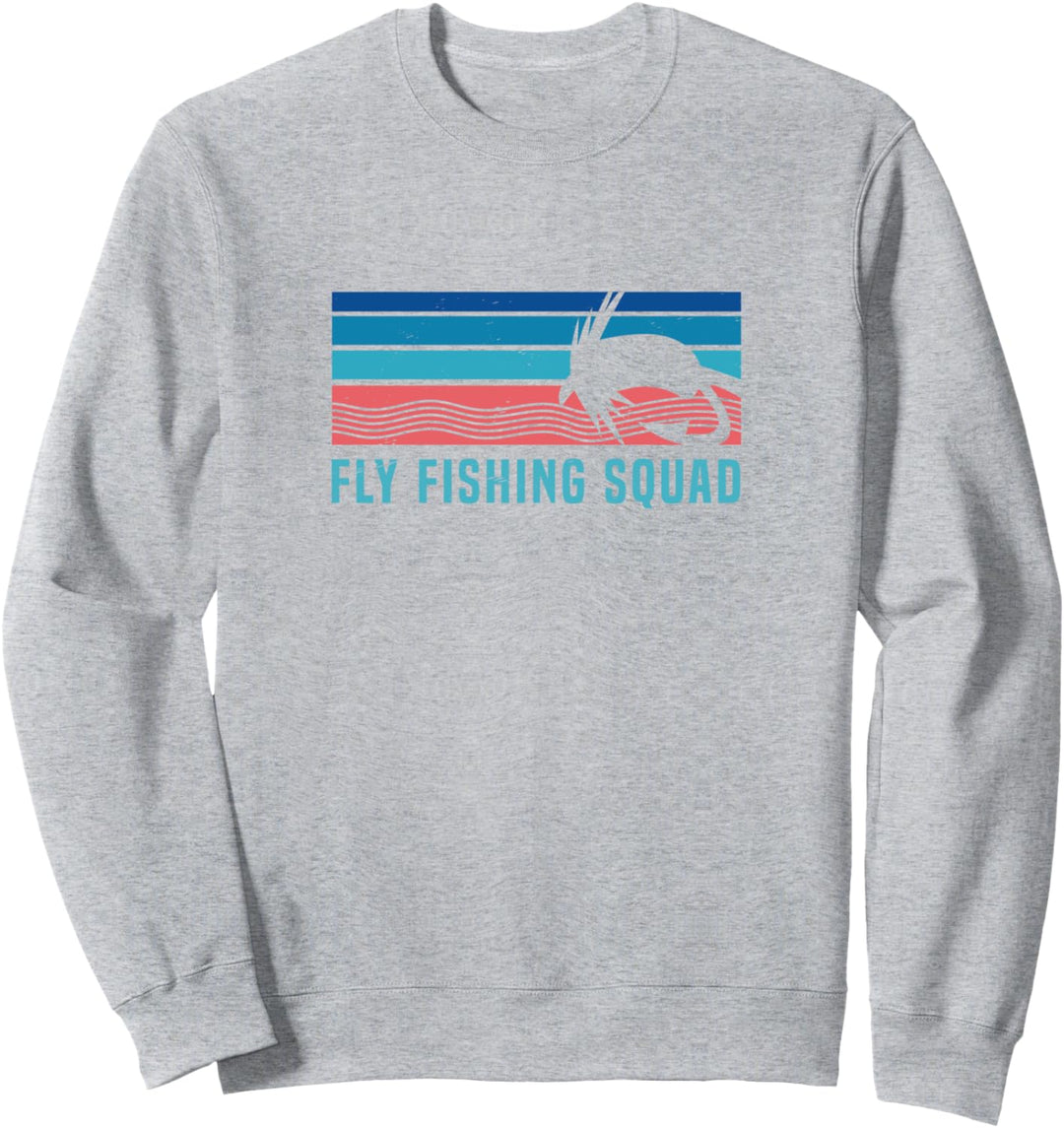 Fly Fishing Squad Team Angler Fischer Sweatshirt