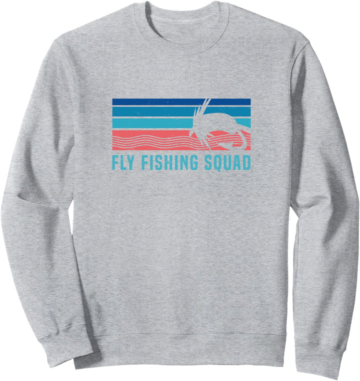 Fly Fishing Squad Team Angler Fischer Sweatshirt