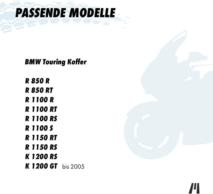 Motorradkoffer Innentaschen für Touring Seiten-Koffer BMW R850R R850RT R1100R R1100RS R1100RT R1100S