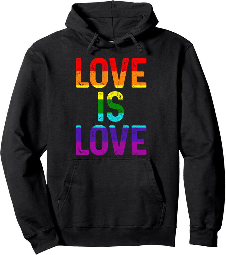 LGBTQ Gay Pride Month Rainbow Flagge LGBT Queer Pullover Hoodie