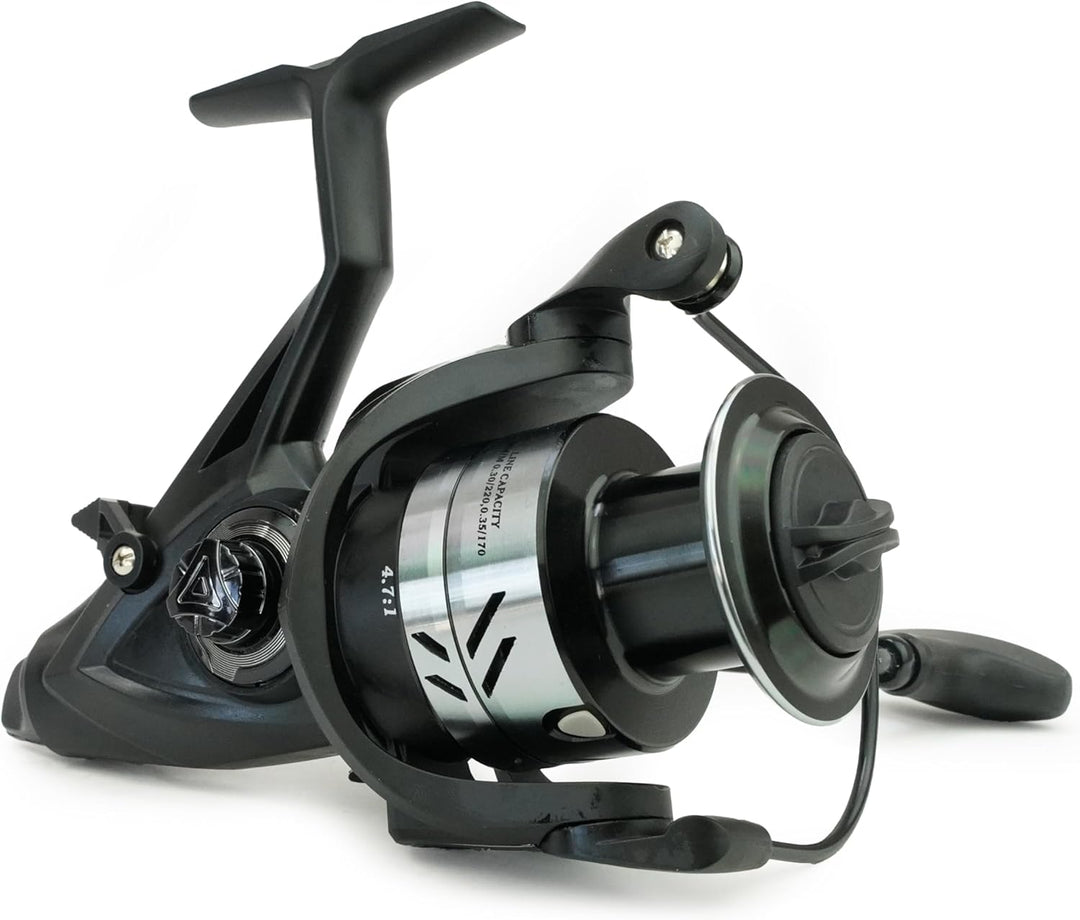 Black Phantom Hybrid Karpfen Set - 10Ft - 3.00lbs - Nobilis LL 3500 - Oneshot -Kompaktes und leistun