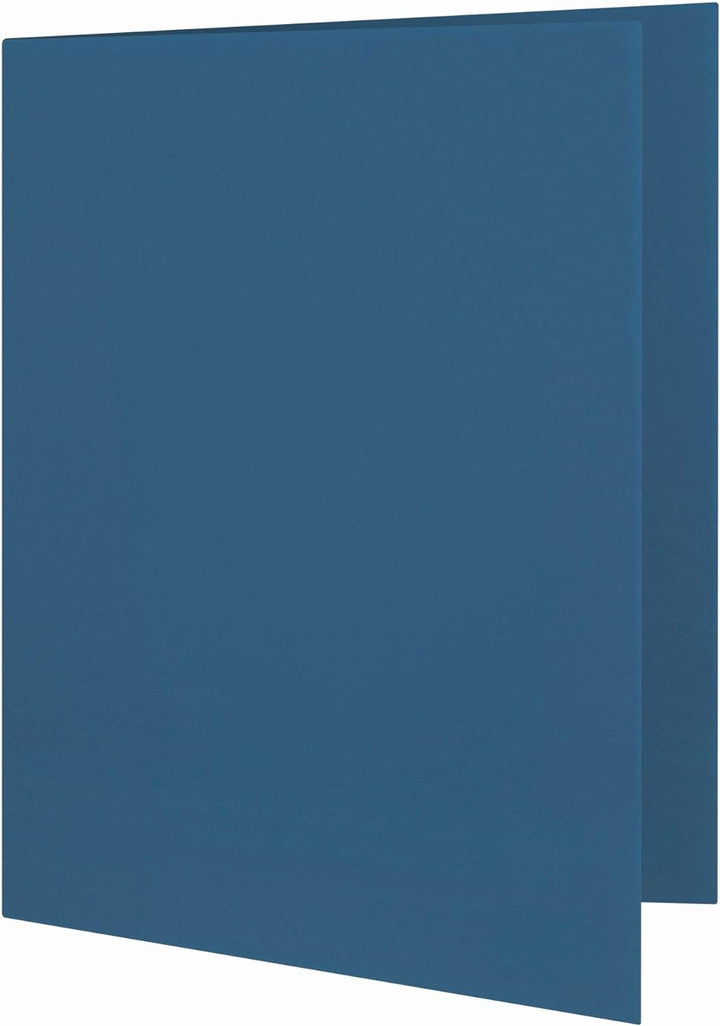 Elba Aktendeckel A4, Smart Line, aus Manila-Karton, blau, 100 Stück blau Aktendeckel, blau Aktendeck