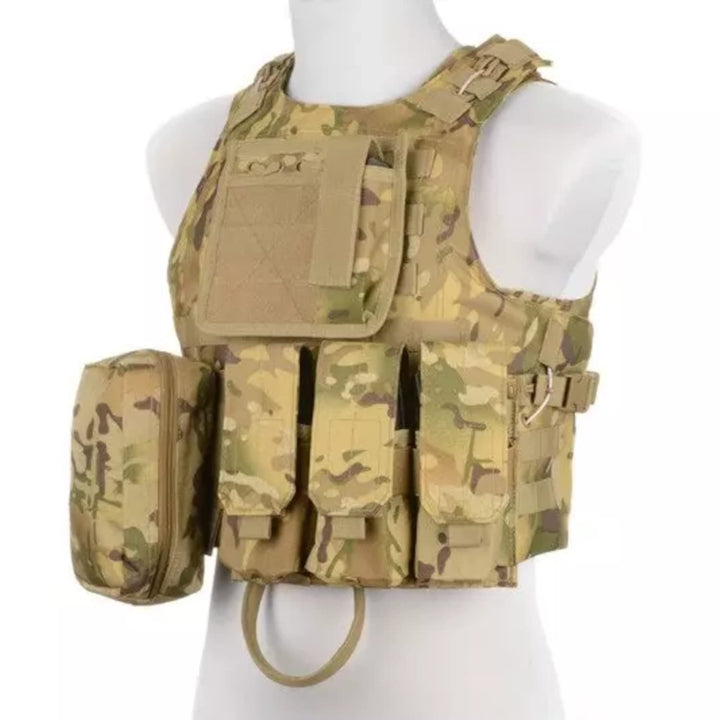 Gunfire Tactical FSBE Tactical Vest Universelle Grösse Multicam, Universelle Grösse Multicam