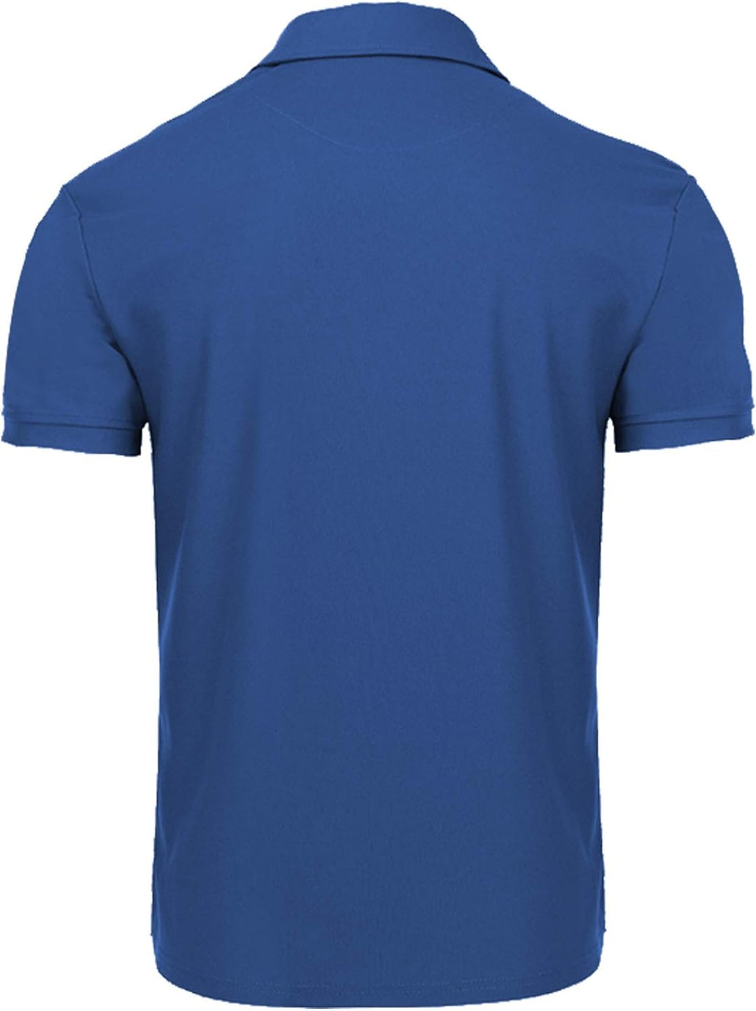 geeksport Poloshirt Herren Golf Kurzarm Freizeit Sport Polo Tennis Tshirts mit Brillenhalter Knopfle