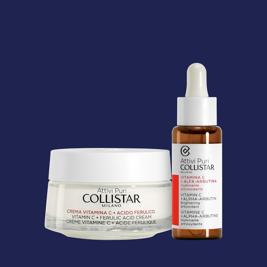 Collistar Attivi Puri Creme mit Vitamin C und Ferulasäure, antioxidative, feuchtigkeitsspendende Ges