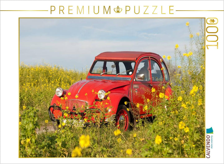 CALVENDO Puzzle Ente im Glebsenf 1000 Teile Lege-Grösse 64 x 48 cm Foto-Puzzle Bild von Meike Bölts,