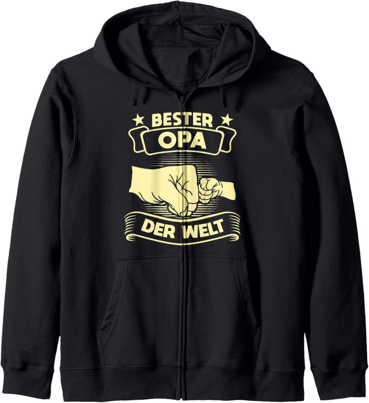 Bester Opa der Welt Opa Grossvater Kapuzenjacke