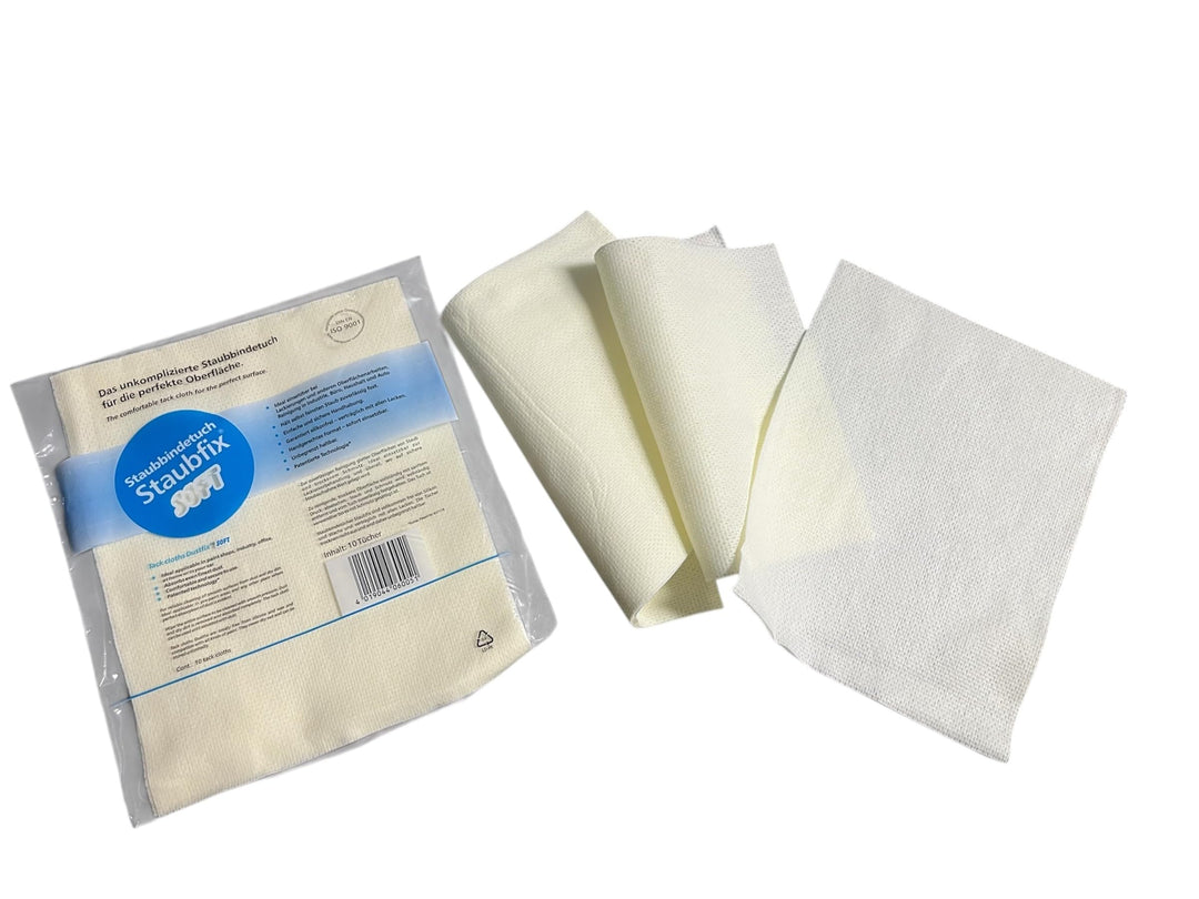 Staubbindetuch Staubfix Soft I Staubtuch für alle Lacke geeignet I Wasserbasislack, Autolack, Effekt