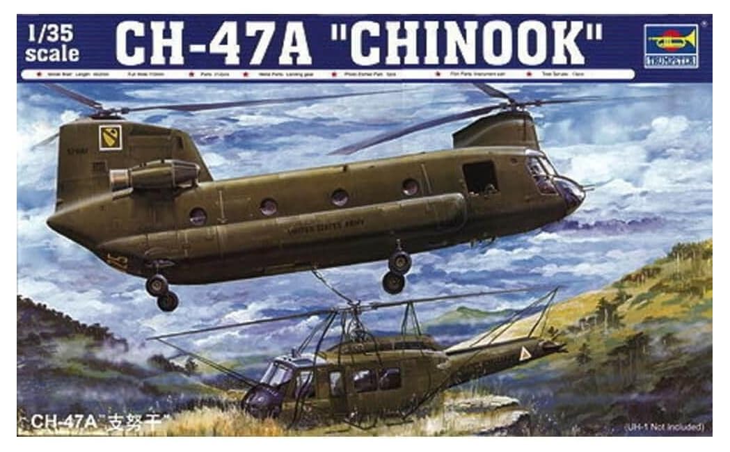 Trumpeter 05104 Modellbausatz CH-47A Chinook