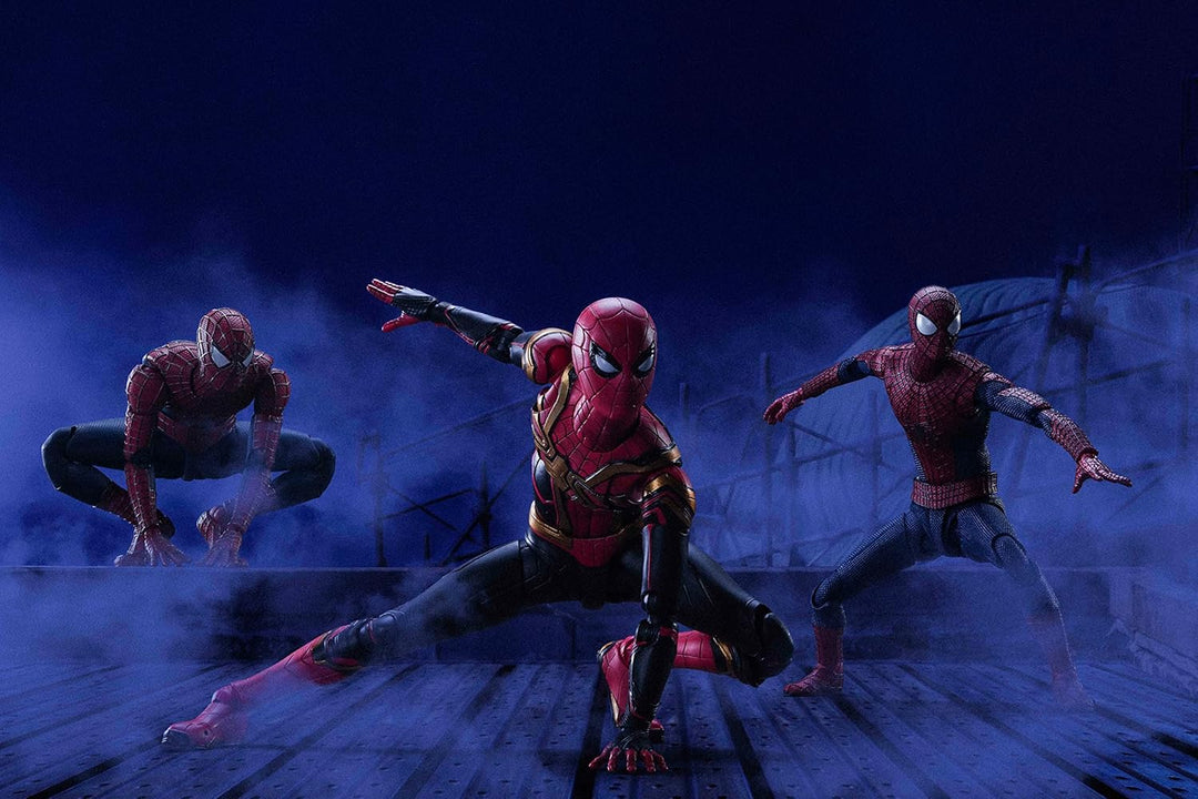 TAMASHII NATIONS Bandai Spider-Man: No Way Home Figur S.H. Figuarts Spider-Man (Integrated Suit) Fin