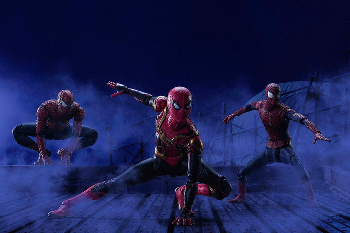 TAMASHII NATIONS Bandai Spider-Man: No Way Home Figur S.H. Figuarts Spider-Man (Integrated Suit) Fin