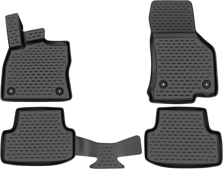 Element Passgenaue Premium 3D Gummimatten Fussmatten passend für Volkswagen Up, Skoda Citigo, Seat M