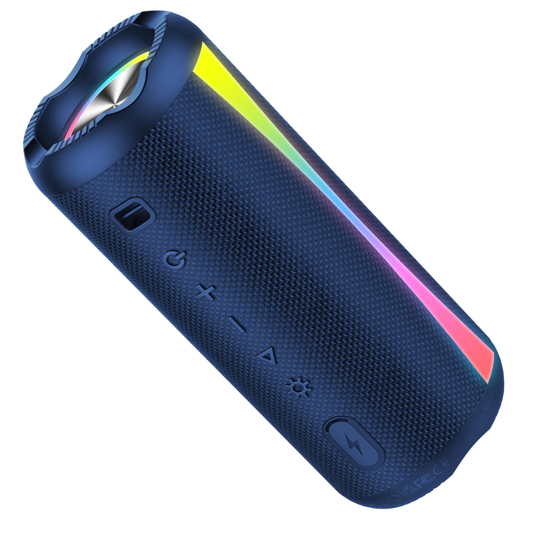 Bluetooth Lautsprecher, Musikbox Bluetooth 5.4, Wireless Lautsprecher, RGB Licht, TWS Paarung, IPX7