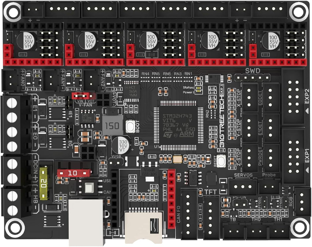 BIGTREETECH SKR 3 Steuerplatine für 3D-Drucker Upgrade SKR 3 Board, SKR 3 Board