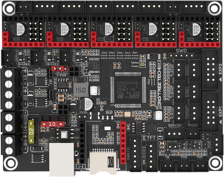 BIGTREETECH SKR 3 Steuerplatine für 3D-Drucker Upgrade SKR 3 Board, SKR 3 Board