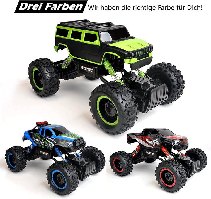 FunTomia Maximum RC Ferngesteuertes Auto für Kinder - 4WD Monstertruck - XL RC Auto für Kinder ab 5