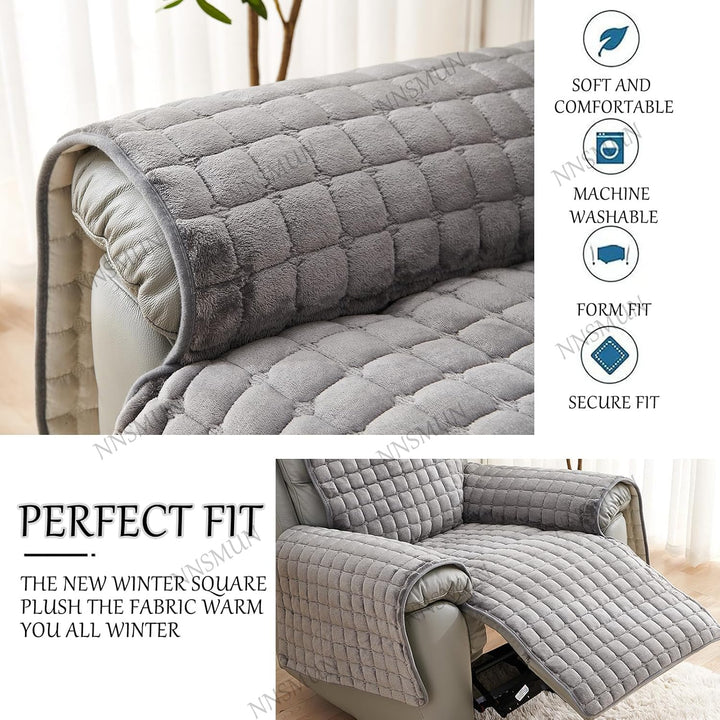Sofa Armlehnenbezüge, Sesselschoner Sesselauflage, Fernsehsessel Schutzbezug Anti-Rutsch, Relaxsesse