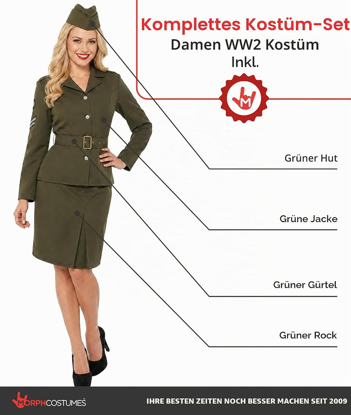 Fun Shack Jet Pilotin Kostüm Damen, Kampfjet Pilotin Damen Kostüm, Karneval Kostüm Damen Pilotin, Ka
