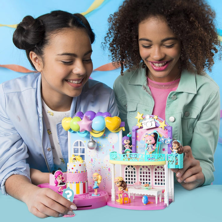 Party PopTeenies Poptastic Party Spielset - Konfettikanone - Sammelpüppchen - Party feiern Single, S