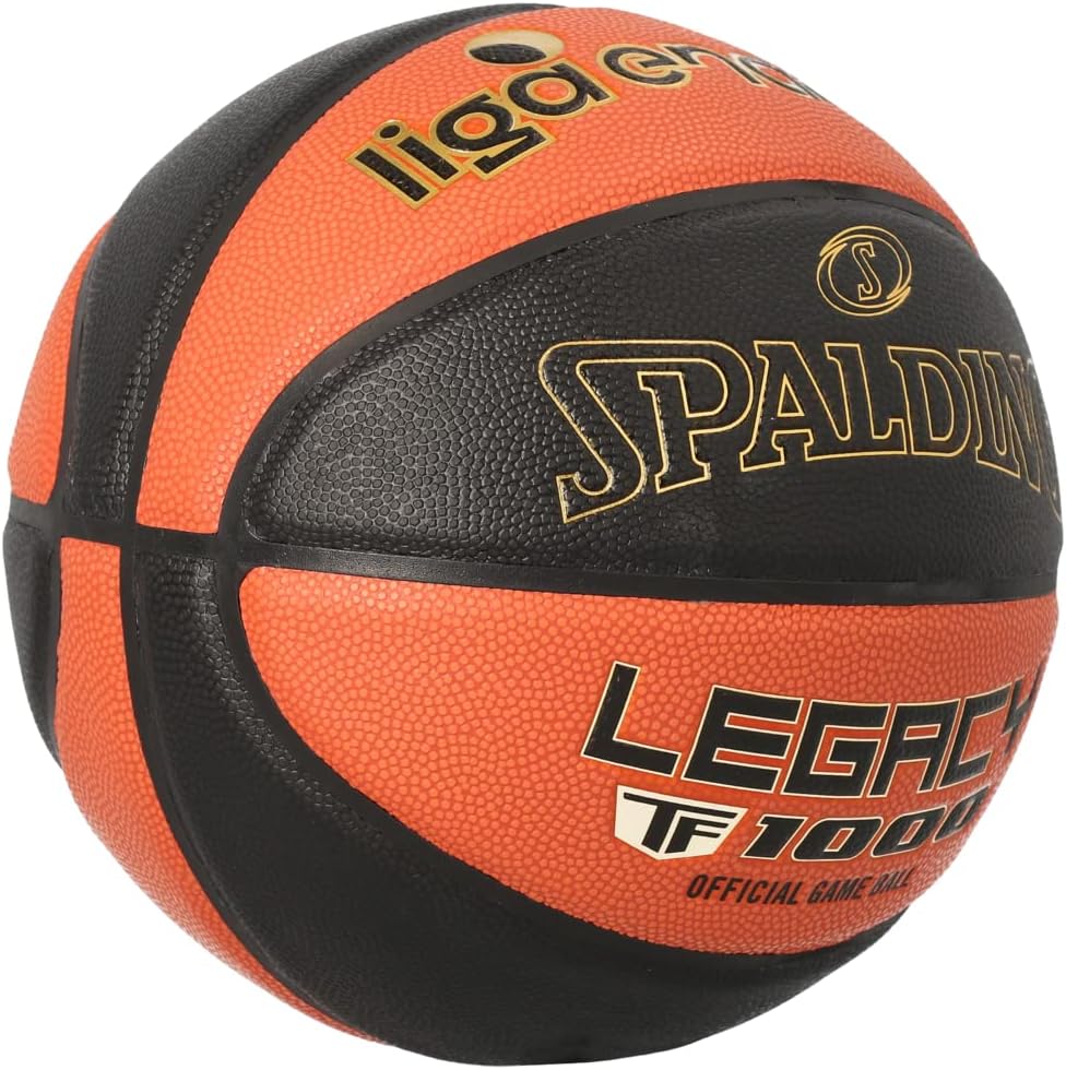 Spalding 77187Z Basketbälle Black/Orange 7