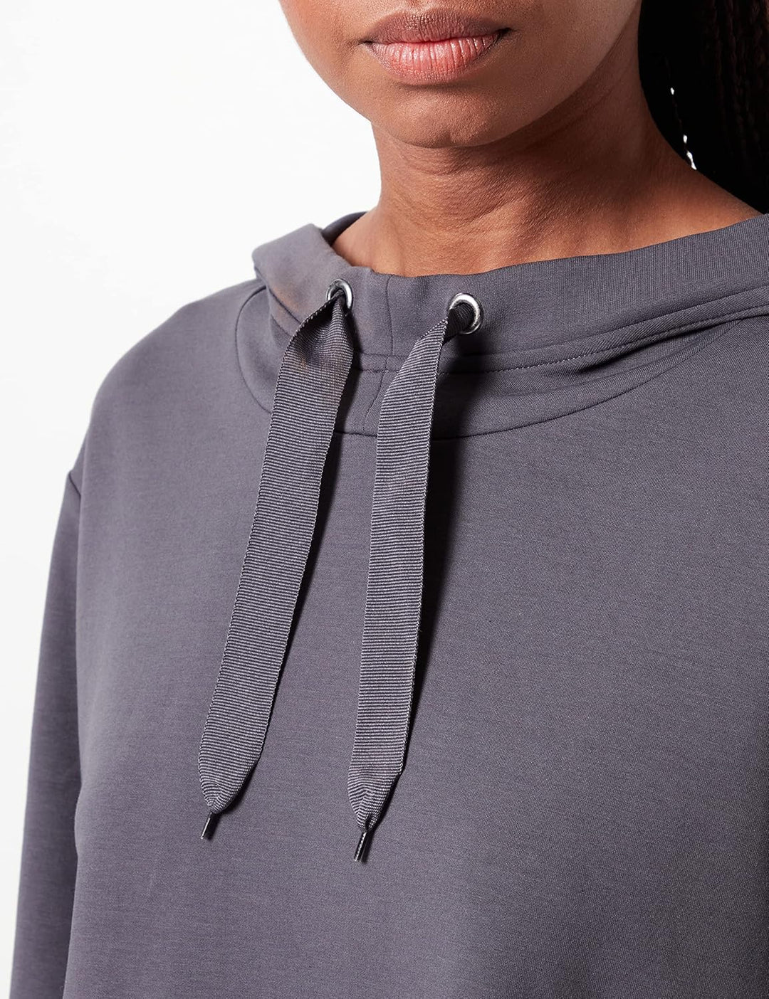 Sisley Damen Hooded Sweatshirt XS Dark Grey 0h7, XS Dark Grey 0h7