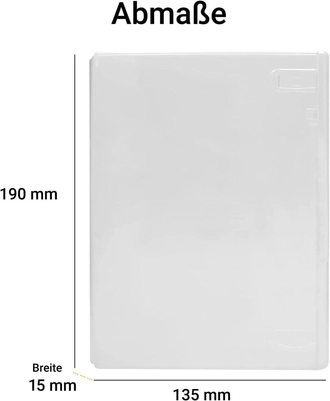 20 Stück Kronenberg24 Multi Storage Box transparent 190x136x15mm