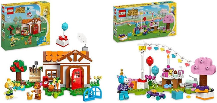 LEGO Animal Crossing Besuch von Melinda, kreatives Spielzeug für Kinder & Animal Crossing Jimmys Geb