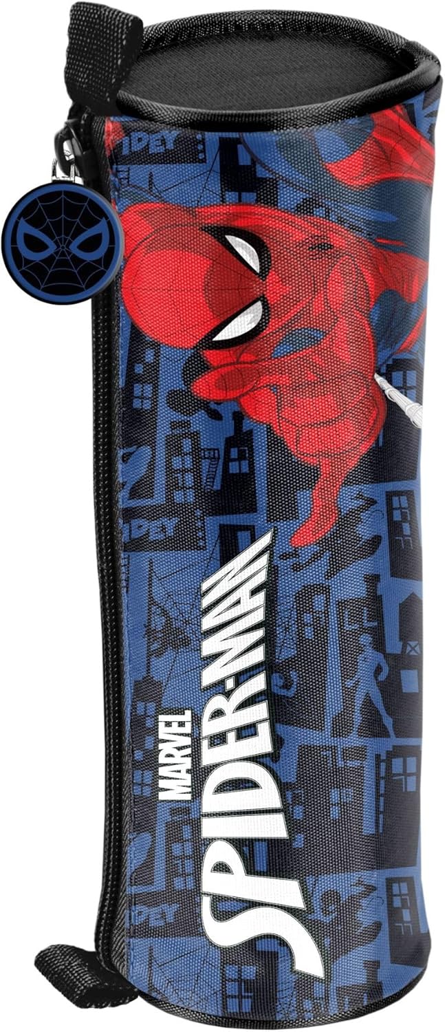 Paso Schulranzen Set 3 Tlg. - Mit Turnbeutel & Befüllter Federmappe Spider-man, Spider-man