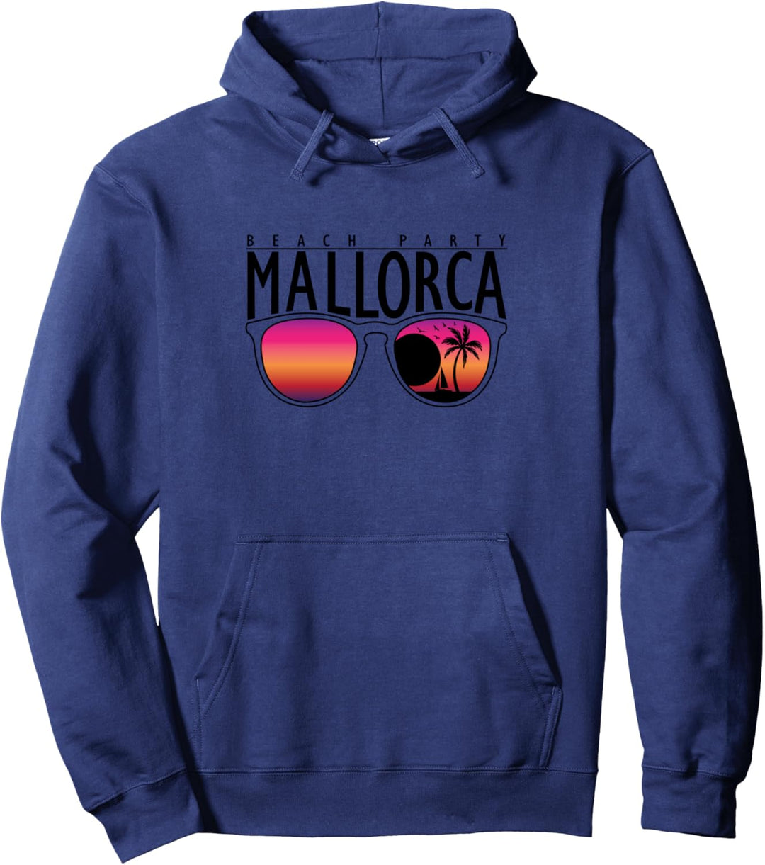 Strandparty auf Mallorca Pullover Hoodie