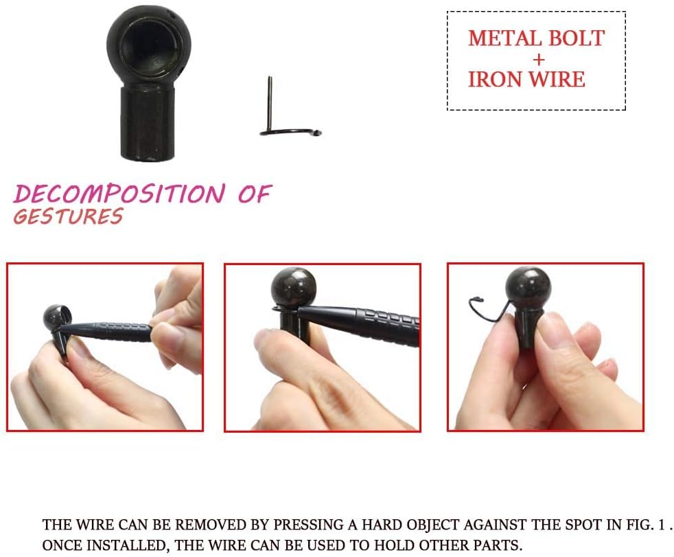 JINGLINGKJ 8196284 90452CD700 4194 Heckklappendämpfer Gasfedern 2 Stück Normalschwarz, Normalschwarz