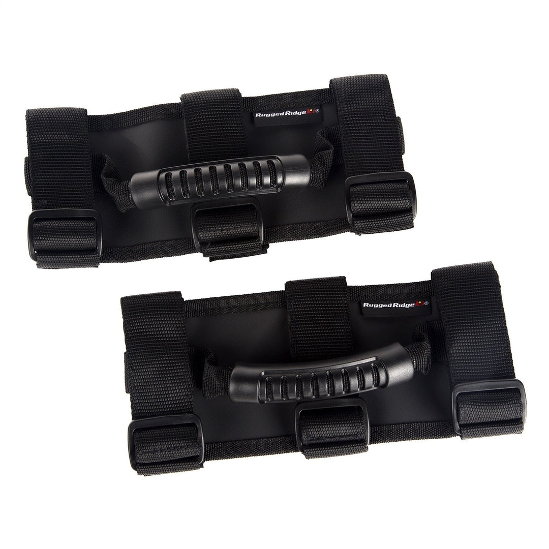 Rugged Ridge 13505.04 Grab Bar, Pair, 2-3In Ult, Schwarz, Schwarz