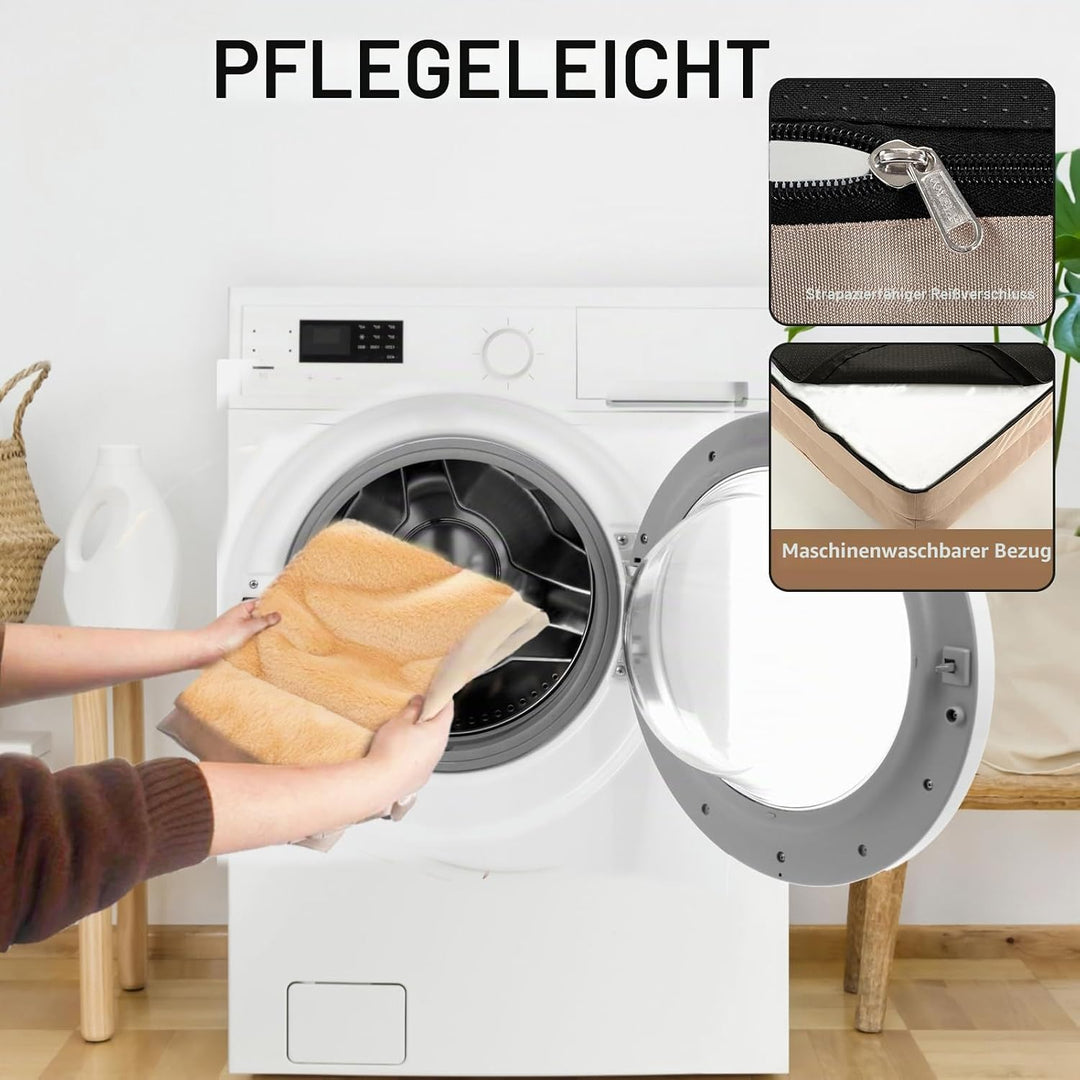JOYELF Orthopädisches Hundebett für grosse Hunde, wasserdichtes Schaumstoffsofa mit abnehmbarem, was