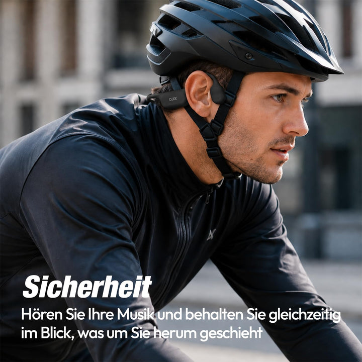 D-JIX Triton 600 – Kopfhörer, Bluetooth 6.0 &amp; MP3 32 GB | wasserdicht IP68 | Akkulaufzeit 15 Stunden