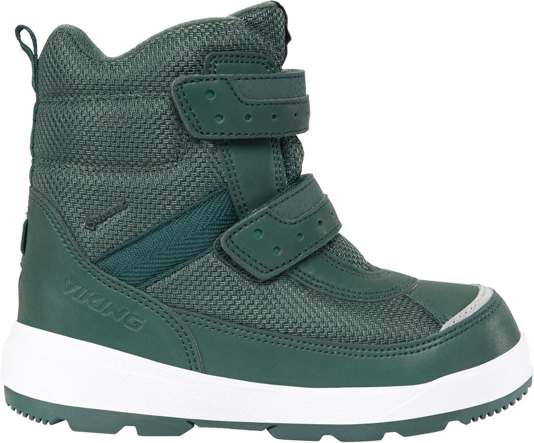 Viking Unisex Kinder Play Reflex Warm GTX 2v Schneestiefel 22 EU Weit Dark Green Green, 22 EU Weit D