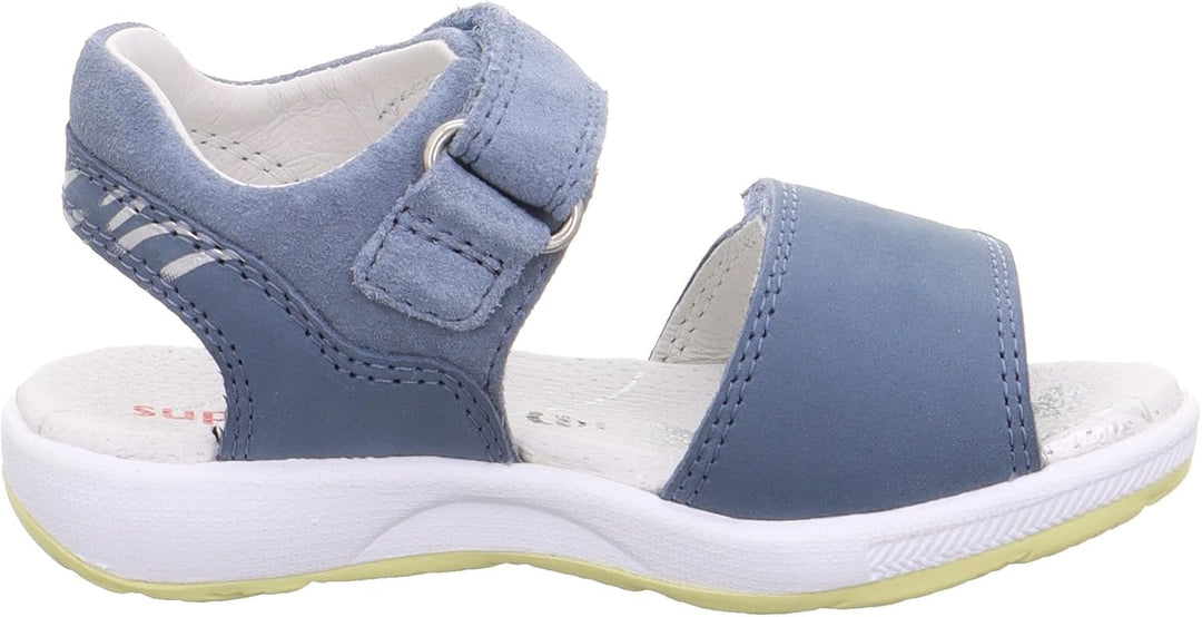 Superfit Mädchen Emily Sandale 26 EU Blau Gelb 8000, 26 EU Blau Gelb 8000
