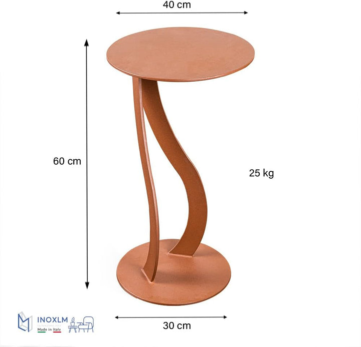 INOXLM Couchtisch Narciso | Couchtisch | Couchtisch | Niedriger Design | Couchtisch für Wohnzimmer |