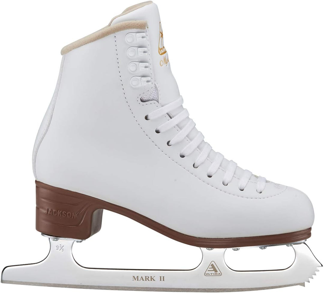 Jackson Ultima Mystique Figure Skates for Men and Boys | Olympian Quality Ice Skates Womens US 4.5,