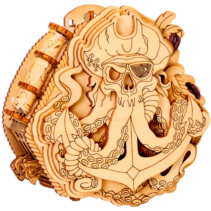 ESC WELT Blackbeard's Compass Puzzle Box - Escape Room in a Box - Denksportaufgabe - 3D Fluchtspiel