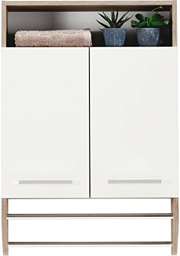 Pelipal Badezimmer Hängeschrank Quickset 380 in Sanremo Eiche Terra quer Nachbildung, 60 cm breit |