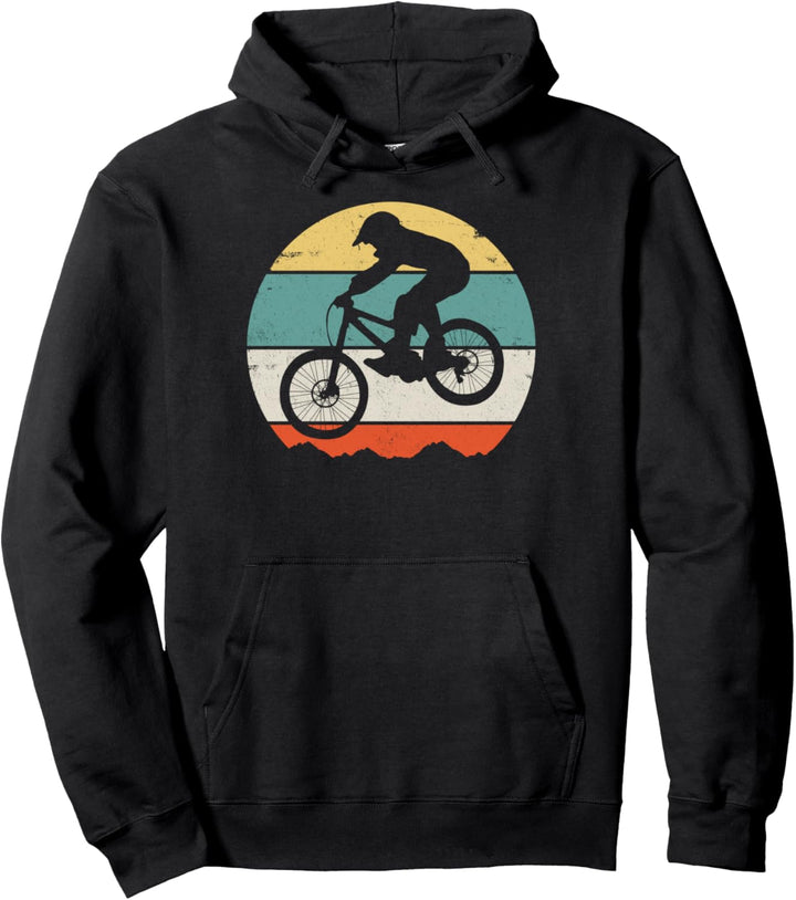 Downhill Mountain Bike Pullover Hoodie