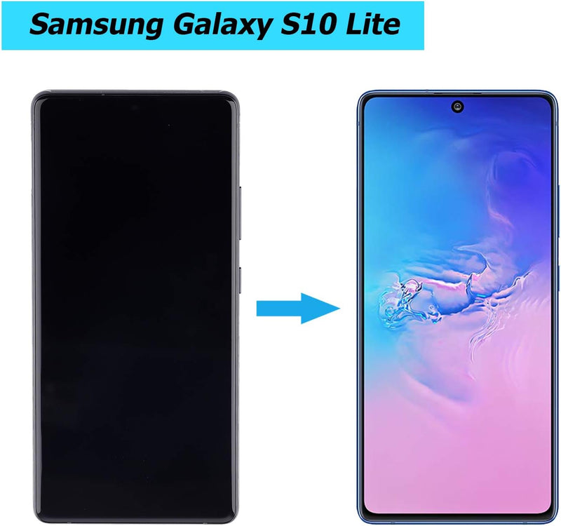 Vvsialeek Neu Ersatz AMOLED Display Kompatibel Für Samsung Galaxy S10 Lite SM-G770F LCD Touch Screen