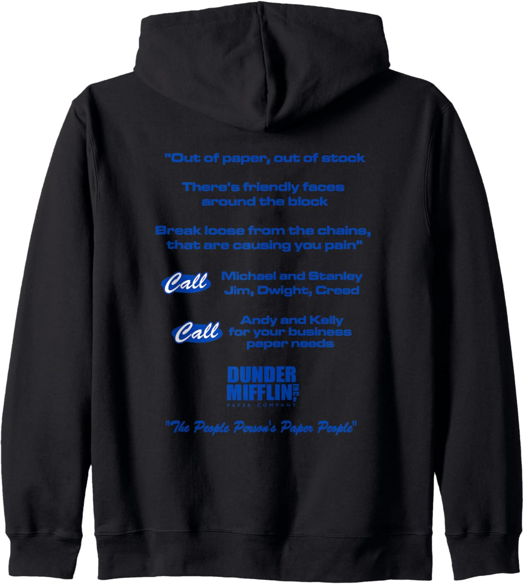 The Office Logo & Slogan Kapuzenjacke