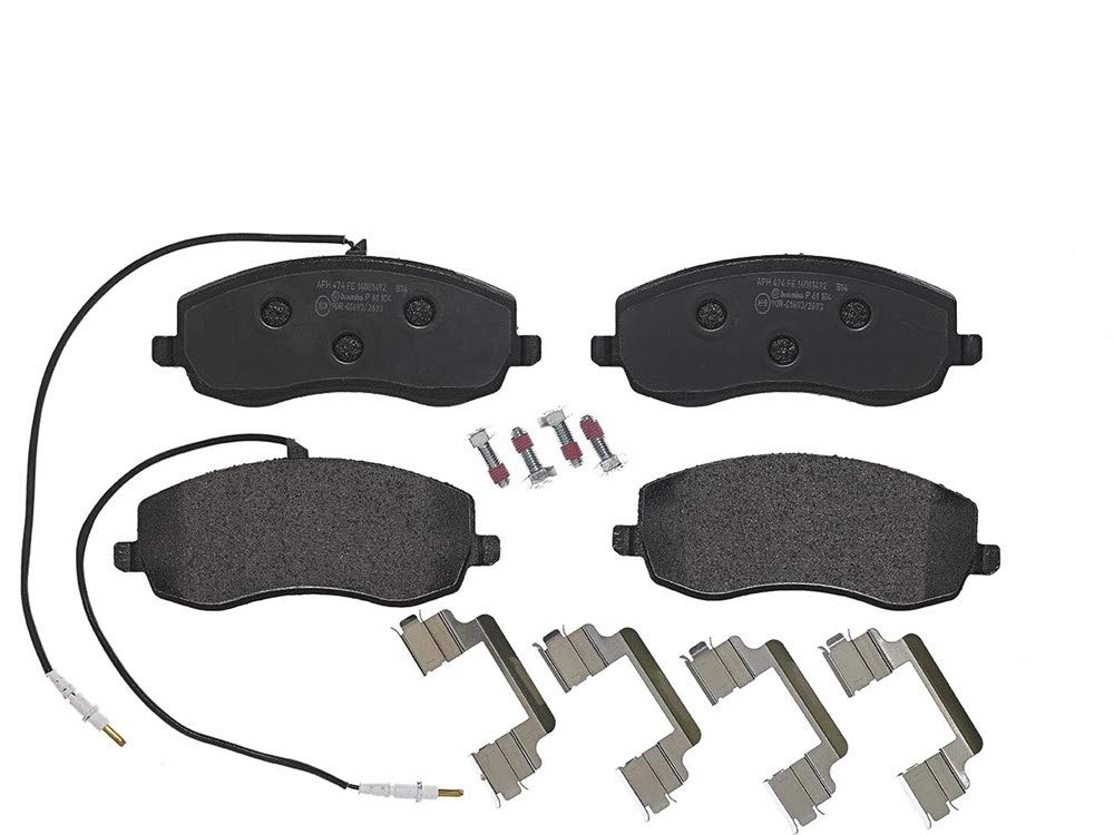 Brembo P61104 Vordere Bremsbeläge, Anzahl 4