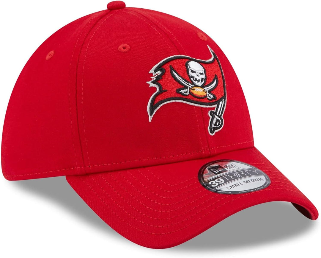 New Era Tampa Bay Buccaneers American Football Cap rot Teamlogo Fanaccessoire Kappe - XS-S